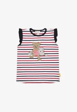 BEACH PLEASE MIT GRAFFIC - Top - Steiff Navy