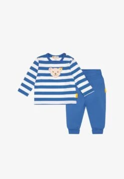 Steiff SET LANGARM HAPPY HIPPO - Jogginghose - Bright Cobalt