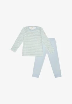STEIFF KINDER NACHTWÄSCHE BÄR - Pyjama - Hellblau Weiß