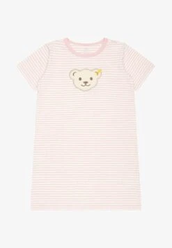 Steiff MIT VERZIERTEM HALSAUSSCHNITT - Nachthemd - Silver Pink