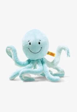 Steiff SOFT CUDDLY FRIENDS OCKTO OKTOPUS - Kuscheltier - Light Blue