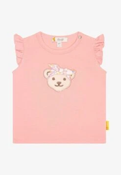 Steiff KURZARM SERENDIPITY - T-Shirt Print - Salmon Rose