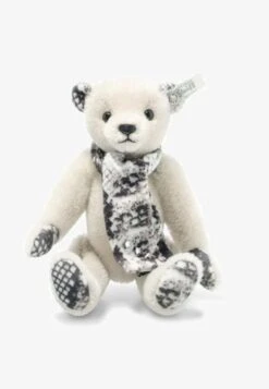 Steiff COLLECTORS SNAKE TEDDY BEAR - Kuscheltier - Light Grey