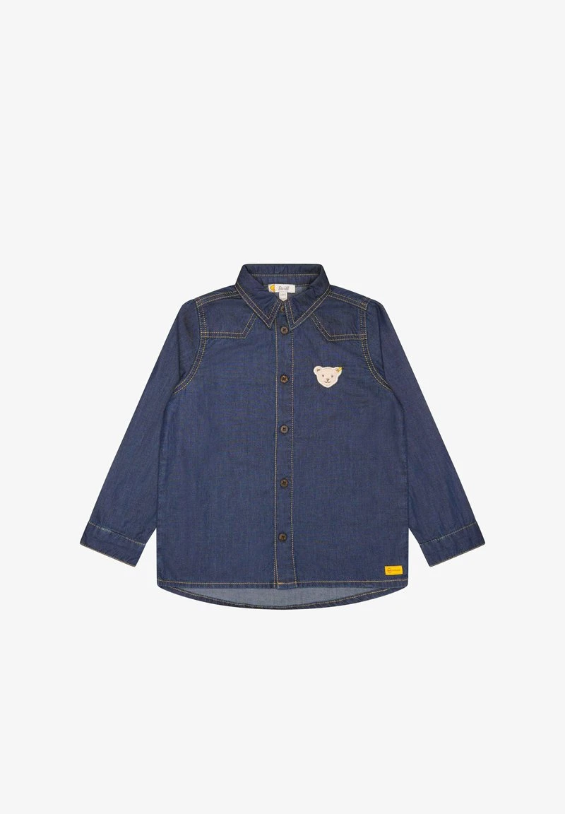 Steiff LANGARM LAZY NILS - Hemd - Blue Indigo