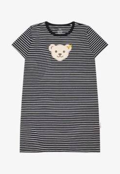 MIT VERZIERTEM HALSAUSSCHNITT - Nachthemd - Steiff Navy