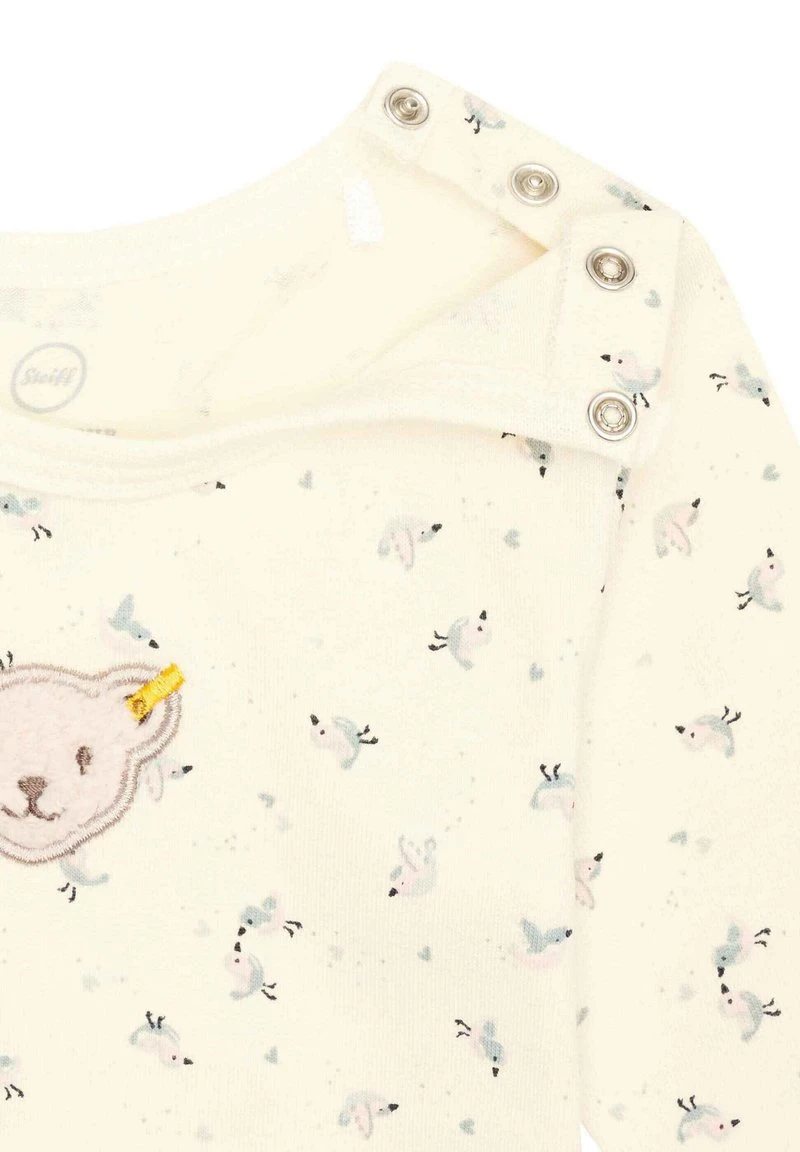 Steiff MIT SCHULTERKNÖPFUNG MIT VOGELPRINT - Body - Antique White – Bild 4