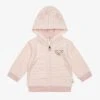 Steiff WELLNESS MIT TEDDYBÄROHREN - Sweatjacke - Silver Pink