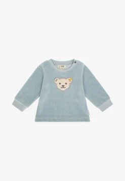 Steiff MIT TEDDYKOPF - Sweatshirt - Celestial Blue