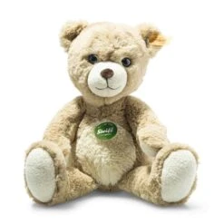 STEIFF 023033 Teddies For Tomorrow Tom Teddybär, Cappuccino 30 Cm