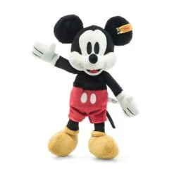 STEIFF 024498 Soft Cuddly Friends Disney Mickey Mouse, Bunt 31 Cm