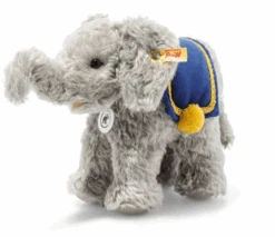 STEIFF 031083 Elefant 22 Mohair Grau Stehend 22 Cm