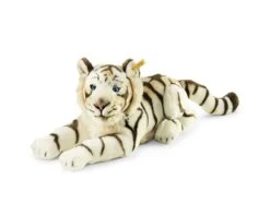 STEIFF 066153 Bharat Tiger 43 Cm Weiss Liegend