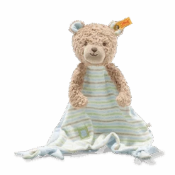 STEIFF 242229 GOTS Rudy Teddybär Schmusetuch 28 Cm