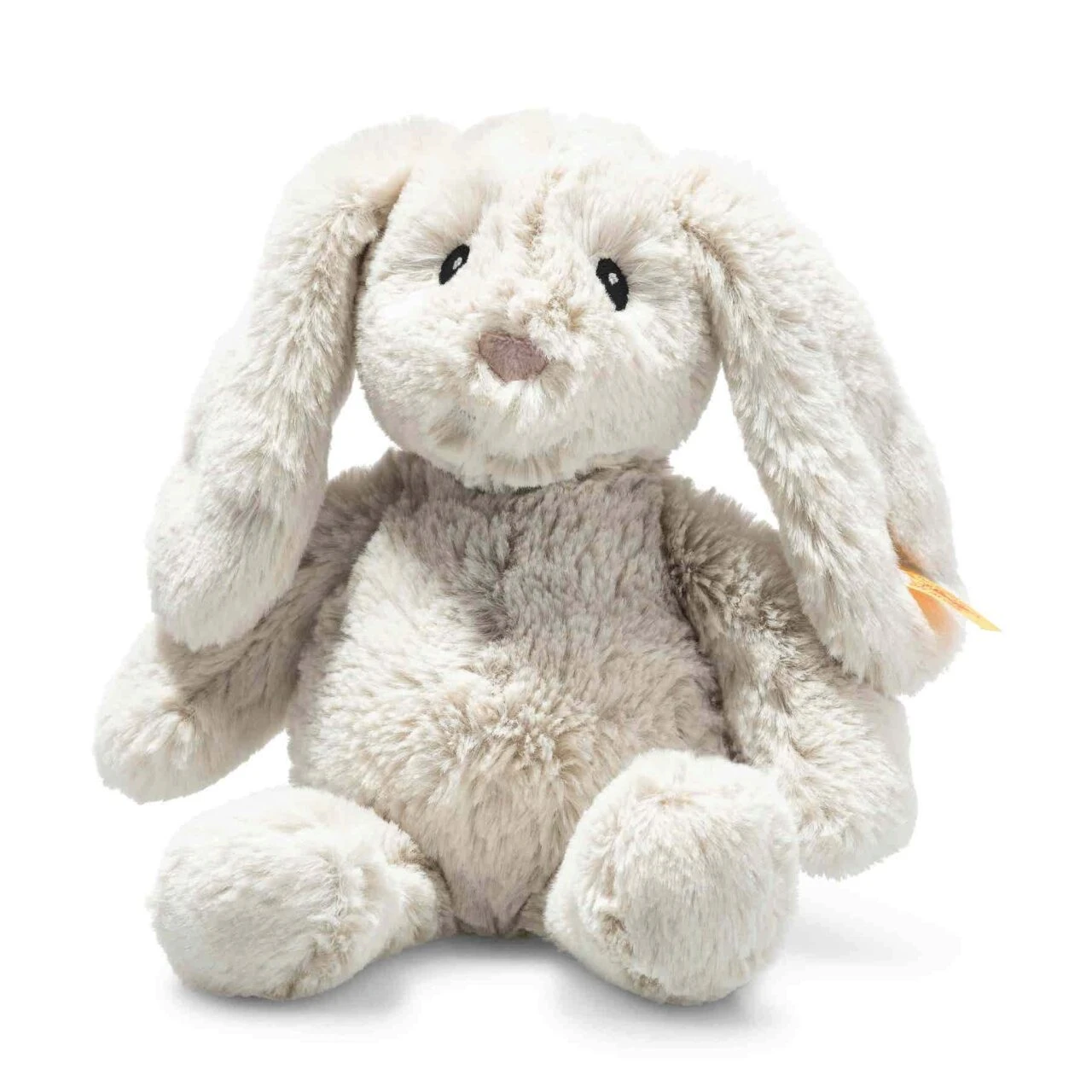 STEIFF 242243 Soft Cuddly Friends Hoppie Hase, Hellgrau 20 Cm