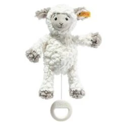 STEIFF 242472 Soft Cuddly Friends Lita Lamm Spieluhr