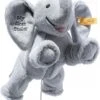 STEIFF 242731 Soft Cuddly Friends My First Ellie Elefant Spieluhr, Grau, 25cm
