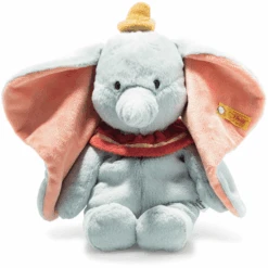 Steiff Disney Soft Cuddly Friends Dumbo Hellblau, 30 Cm