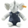 Steiff Eliot Elefant, Hellgrau/blau