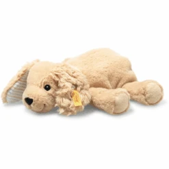 Steiff Floppy Hund Lumpi Hellbraun Liegend, 20 Cm