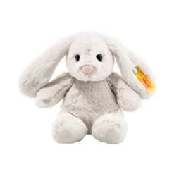 Steiff Kuscheltier Hoppie Hase Soft Cuddly Friends 18cm In Grau