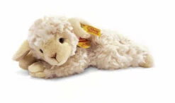 Steiff Lamm Linda Liegend Wollweiß, 22 Cm