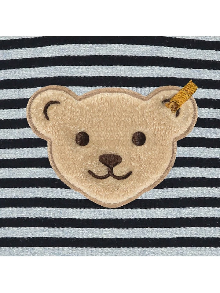 Steiff Longsleeve In Dunkelblau/ Grau – Bild 3