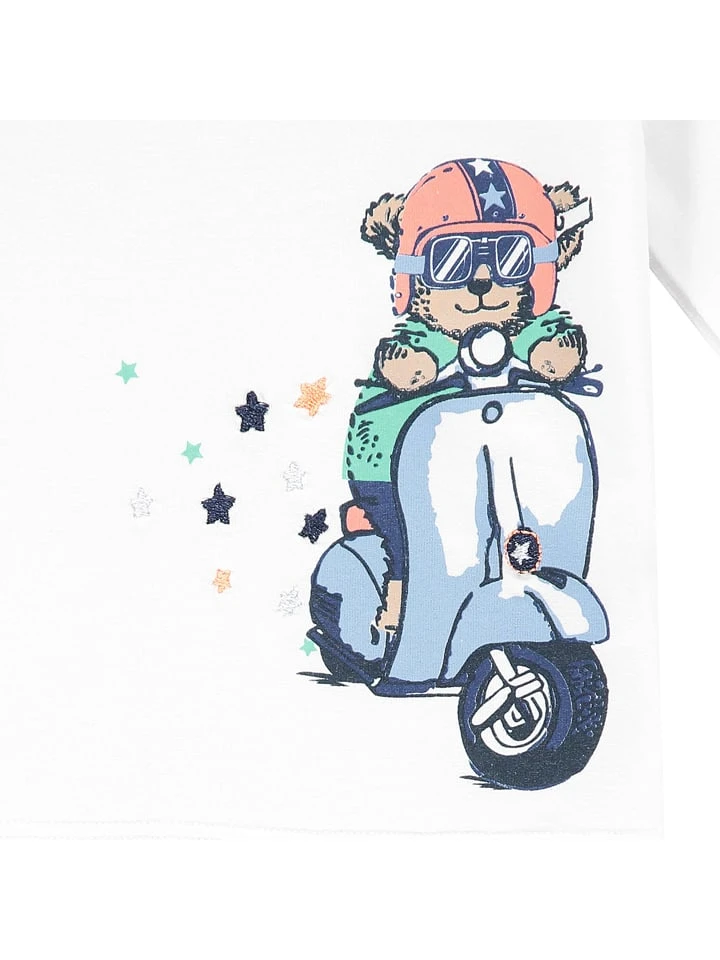 Steiff Longsleeve In Weiß – Bild 3