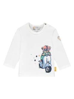 Steiff Longsleeve In Weiß