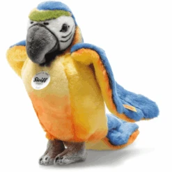 Steiff Papagei Stehend Lori Blau/gelb, 26 Cm