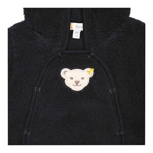 Steiff Plüschoverall Mit Fuß Und Kapuze In Blau – Bild 3