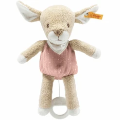 Steiff Raja Reh Spieluhr, Beige/rosa
