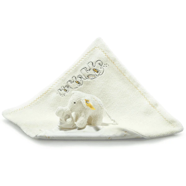 Steiff Schmusetuch Elefaentle Weiß, 35 Cm