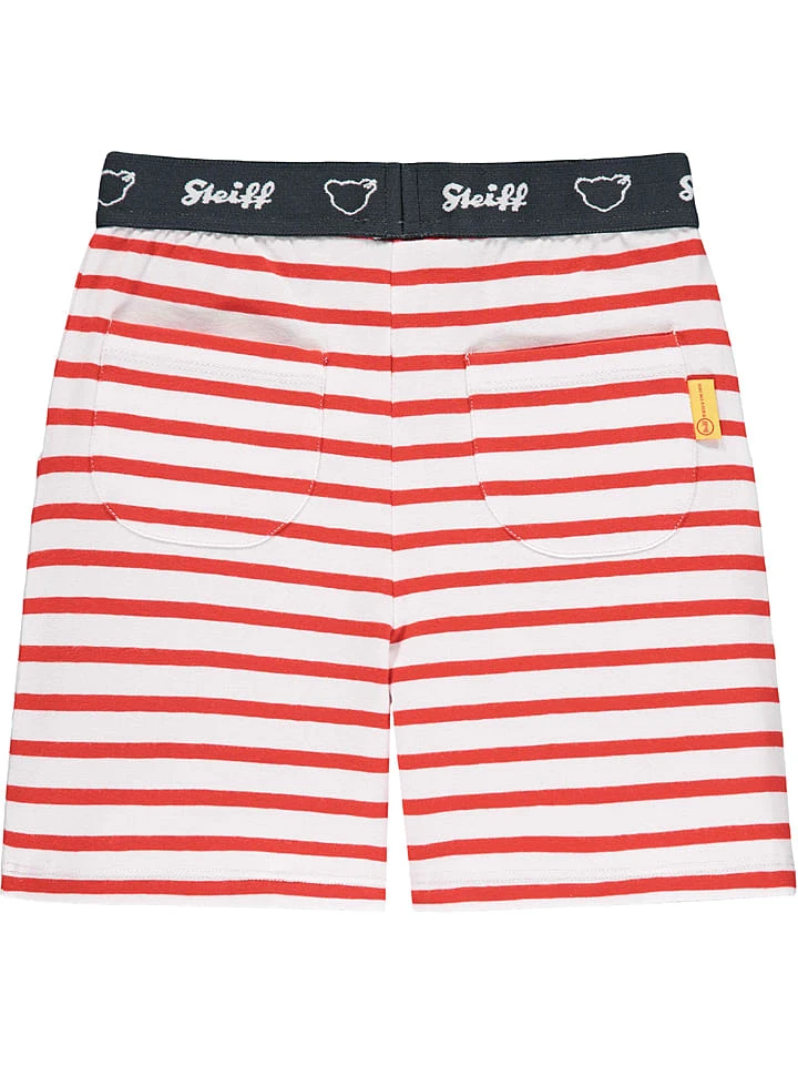 Steiff Shorts In Rot/ Weiß – Bild 2
