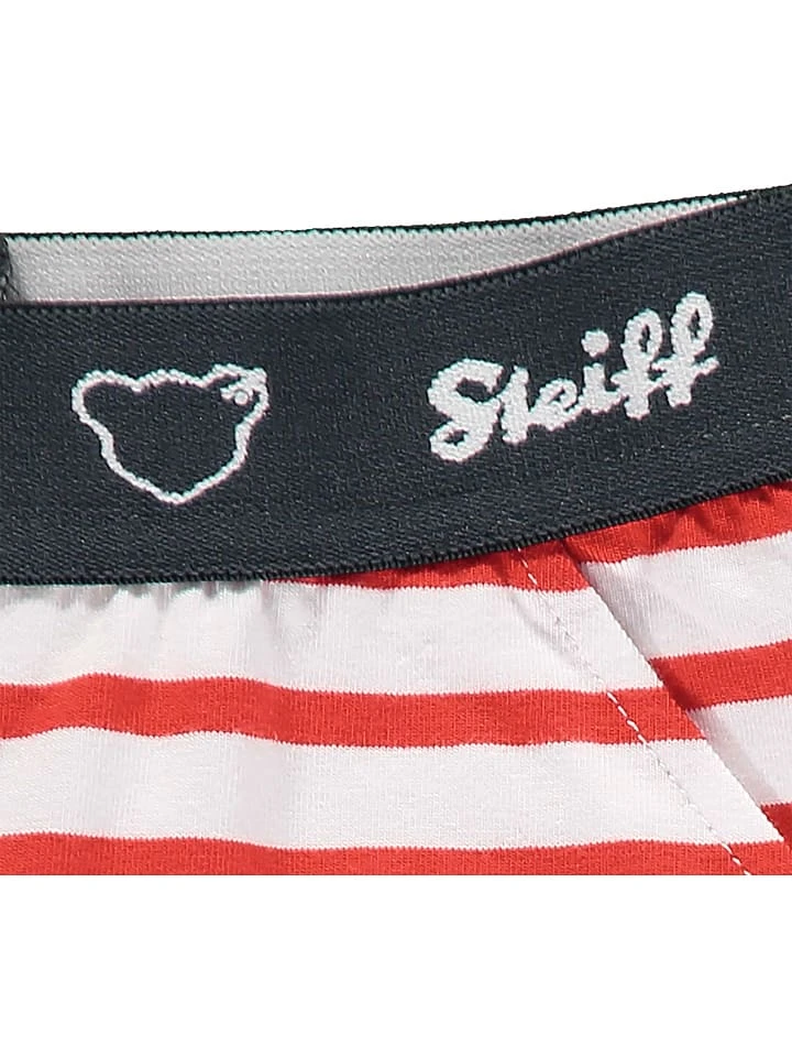 Steiff Shorts In Rot/ Weiß – Bild 3