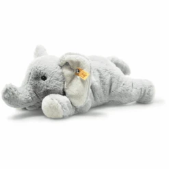 Steiff Soft Cuddly Friends Elna Elefant, Hellgrau
