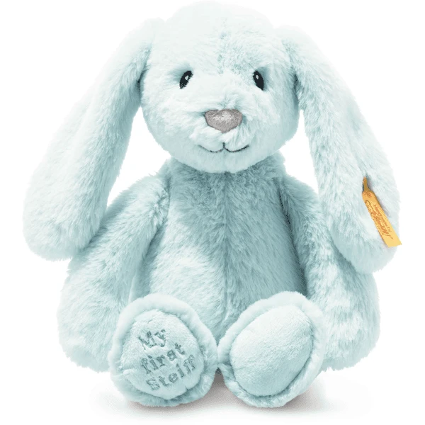 Steiff Soft Cuddly Friends My First Steiff Hoppie Rabbit, Blau