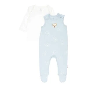 Steiff Strampler-Set Elefanten In Hellblau – Bild 3