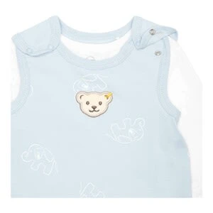 Steiff Strampler-Set Elefanten In Hellblau – Bild 4