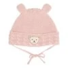 Steiff Strickmütze Mit Ohren In Rosa