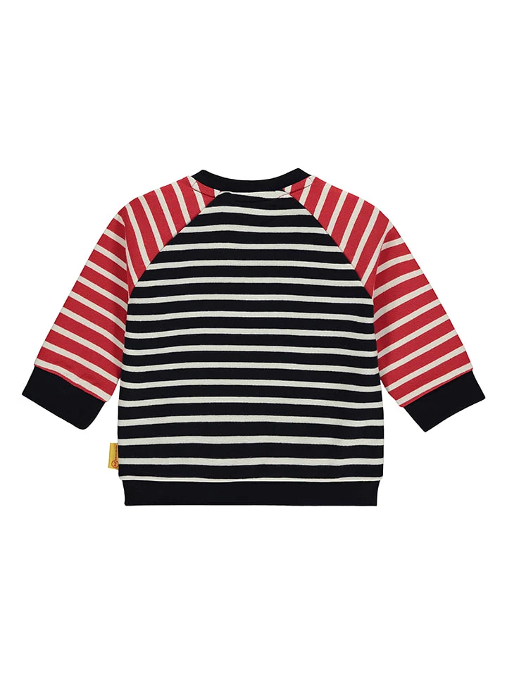 Steiff Sweatshirt In Dunkelblau/ Rot – Bild 2