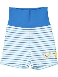 Steiff Sweatshorts In Türkis/ Blau